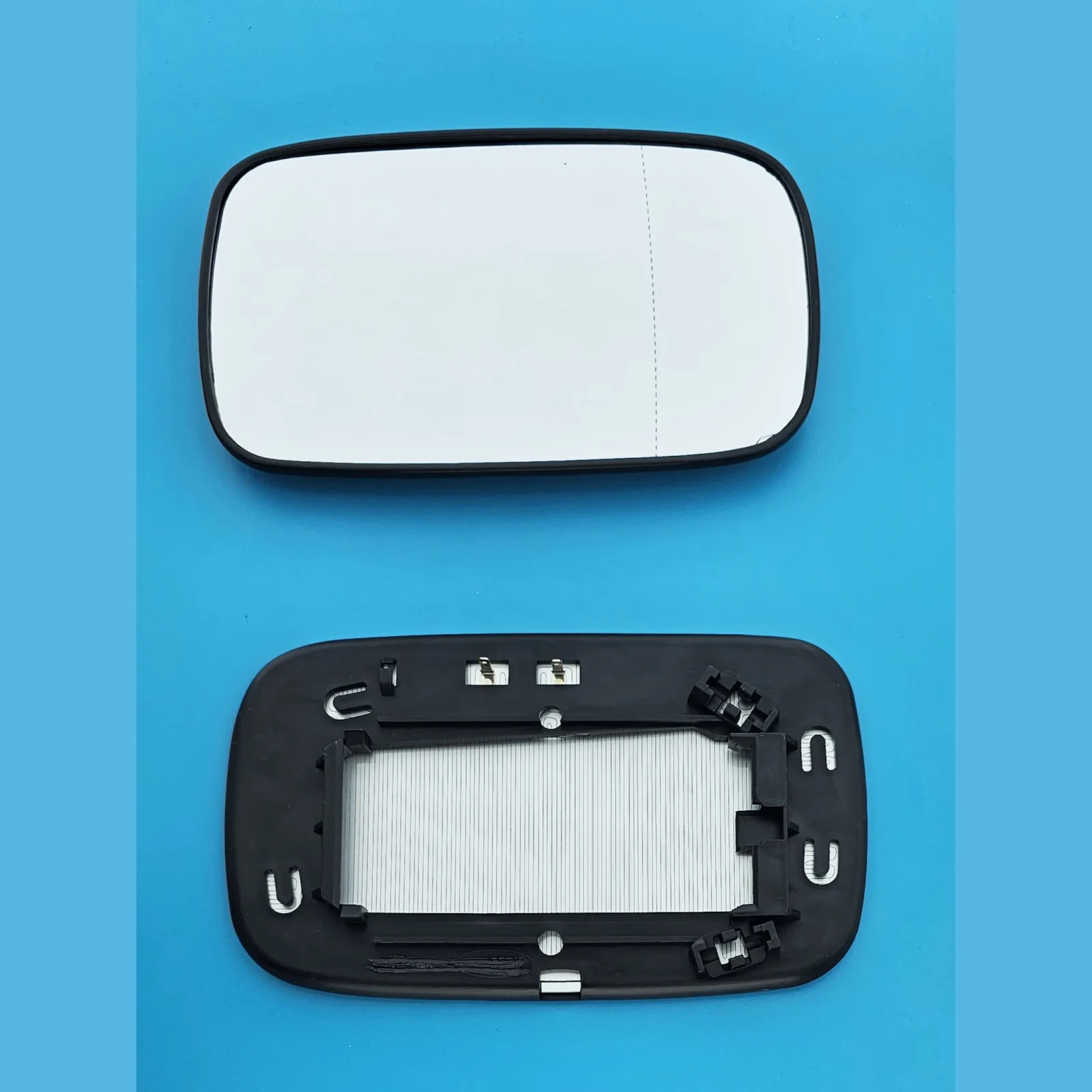 Volvo V50 Clip-on Wing Mirror Glass 2004-2006 — Heated, Wide Angle — Right Driver Side