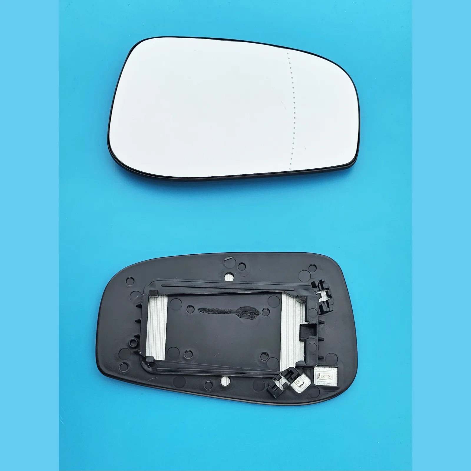 Volvo S80 Clip-on Wing Mirror Glass 1999-2006 — Heated, Wide Angle — Right Driver Side