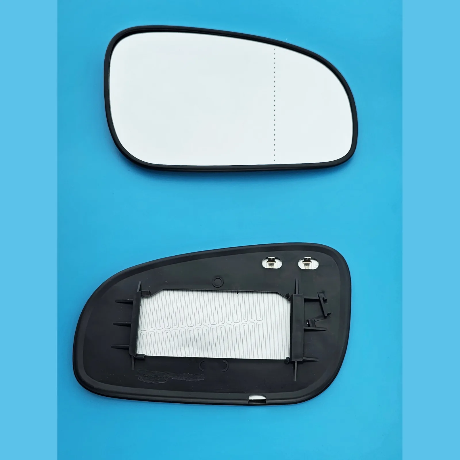 Volvo S80 Clip-on Wing Mirror Glass 1999-2006 — Heated, Wide Angle — Right Driver Side