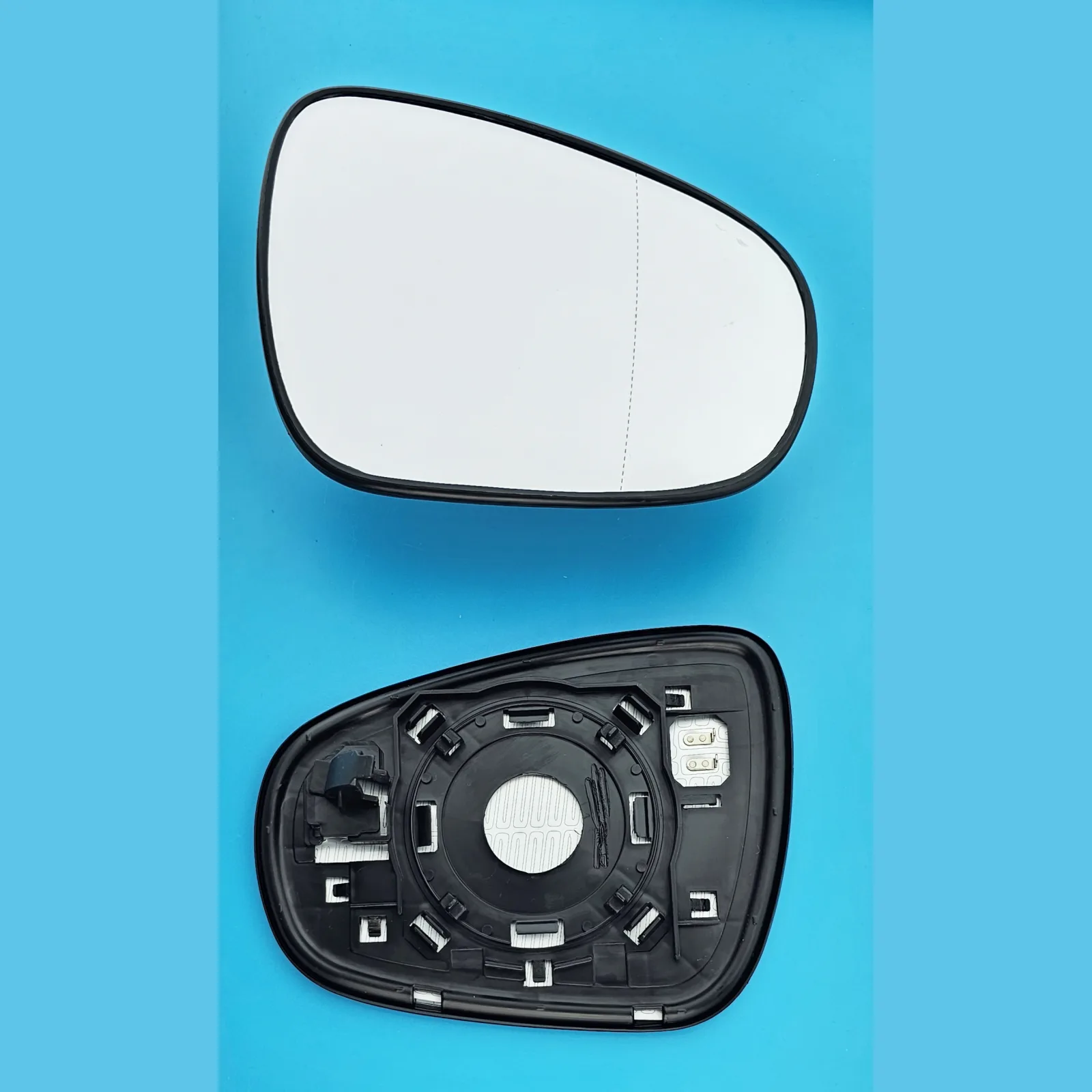 Lexus ES 300 Clip-on Wing Mirror Glass 2015-2020 — Heated, Wide Angle, Blind-Spot — Right Driver Side