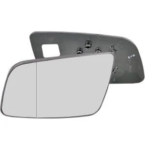 Vauxhall Astra Clip-on Wing Mirror Glass 1998-2004 — Heated, Convex — Left Passenger Side