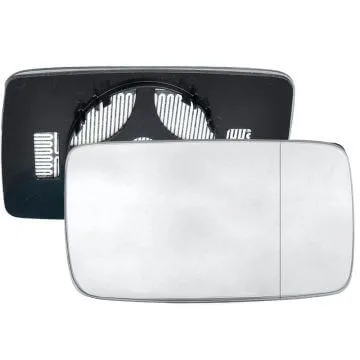 Volkswagen Golf Clip-on Wing Mirror Glass 1992-1996 — Heated, Convex — Right Driver Side