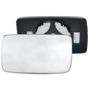 Volkswagen Golf Clip-on Wing Mirror Glass 1992-1996 — Heated, Convex — Left Passenger Side