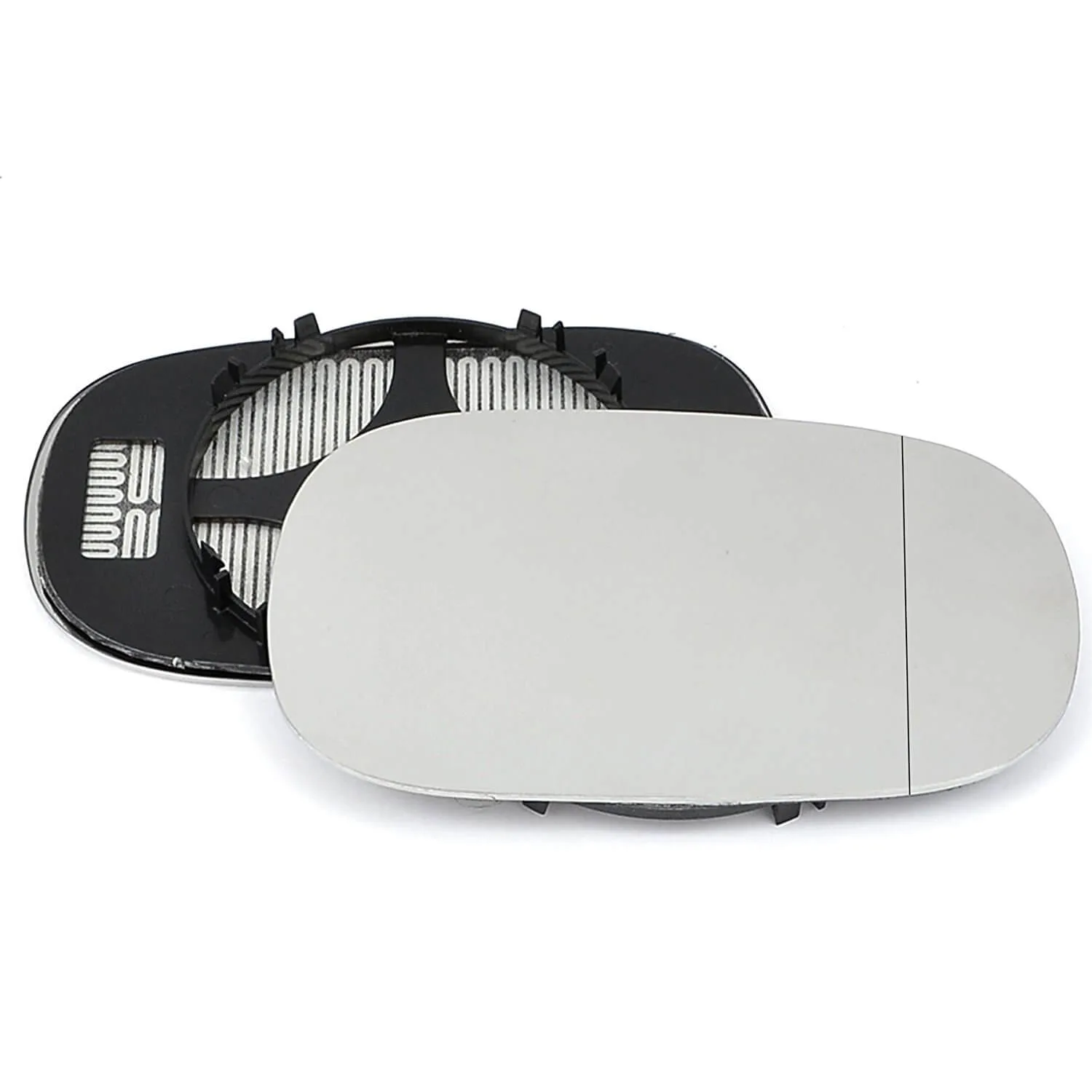 Ford KA Clip-on Wing Mirror Glass 1996-2008 — Heated, Convex — Right Driver Side