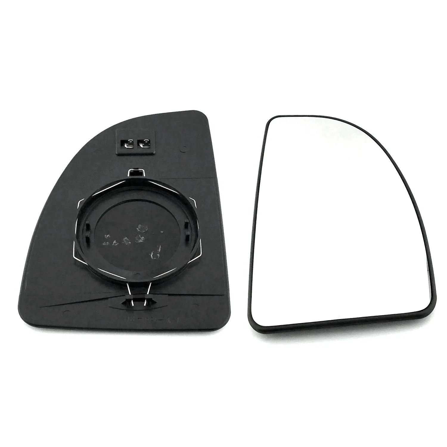 Citroen Jumpy Clip-on Wing Mirror Glass 1999-2005 — Heated, Convex — Right Driver Side