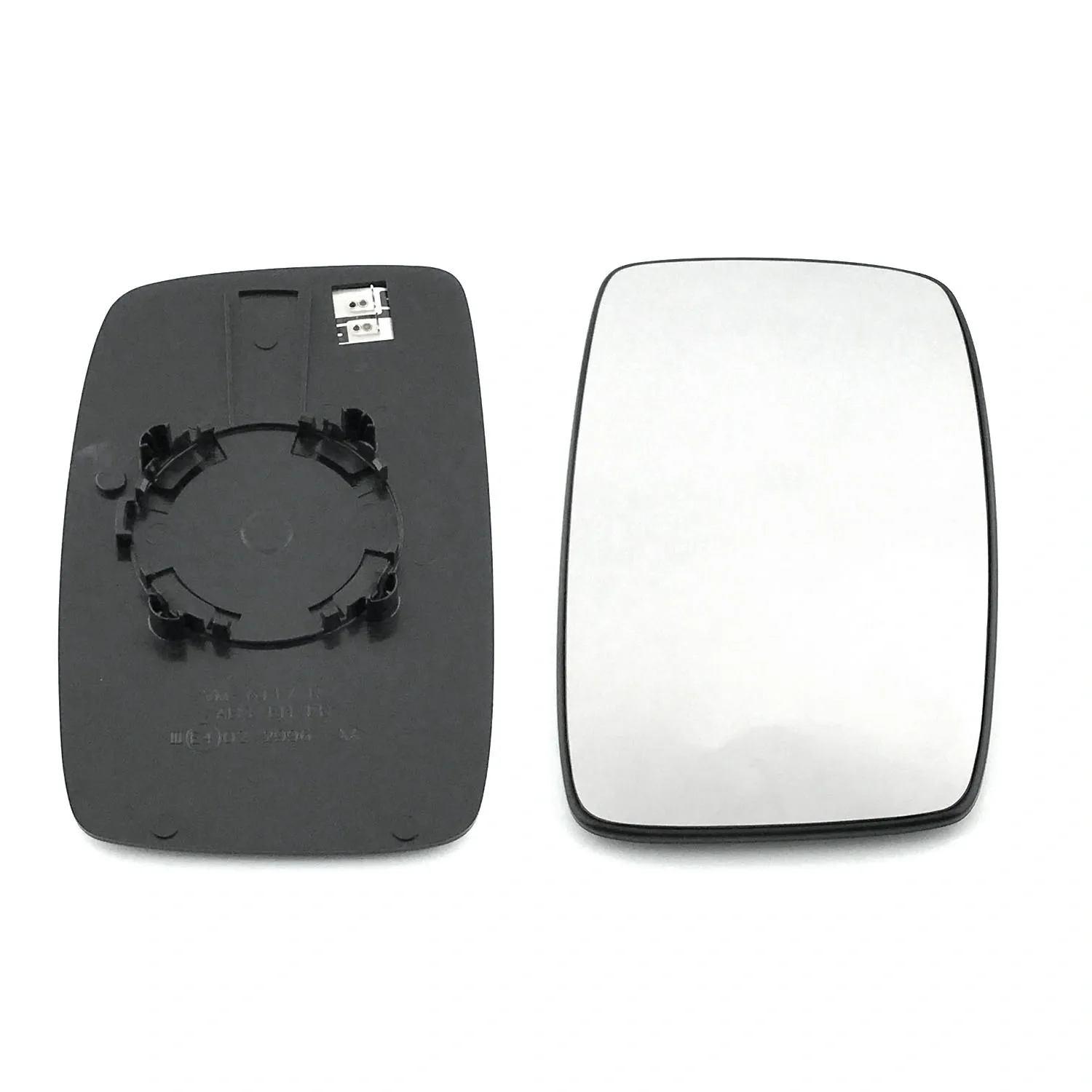 Fiat Scudo Clip-on Wing Mirror Glass 2007-2018 — Heated, Convex — Right Driver Side