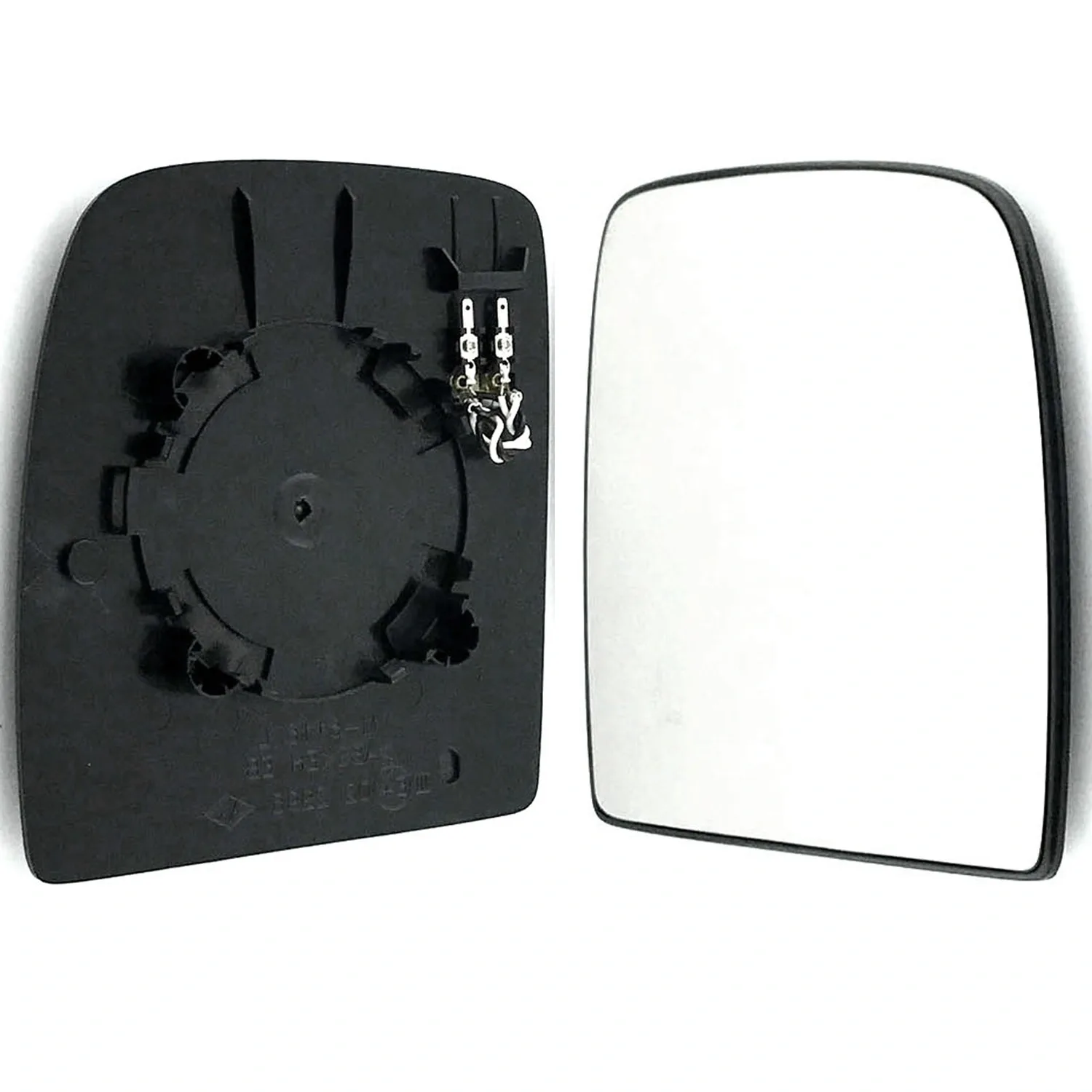 Citroen Dispatch Clip-on Wing Mirror Glass 2007-2015 — Heated, Convex, Twin Glass — Right Driver Side