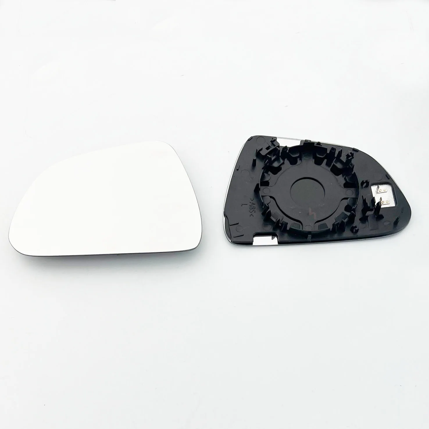Tesla Model 3 Clip-on Wing Mirror Glass 2017 onwards — Heated, Convex — Left Passenger Side