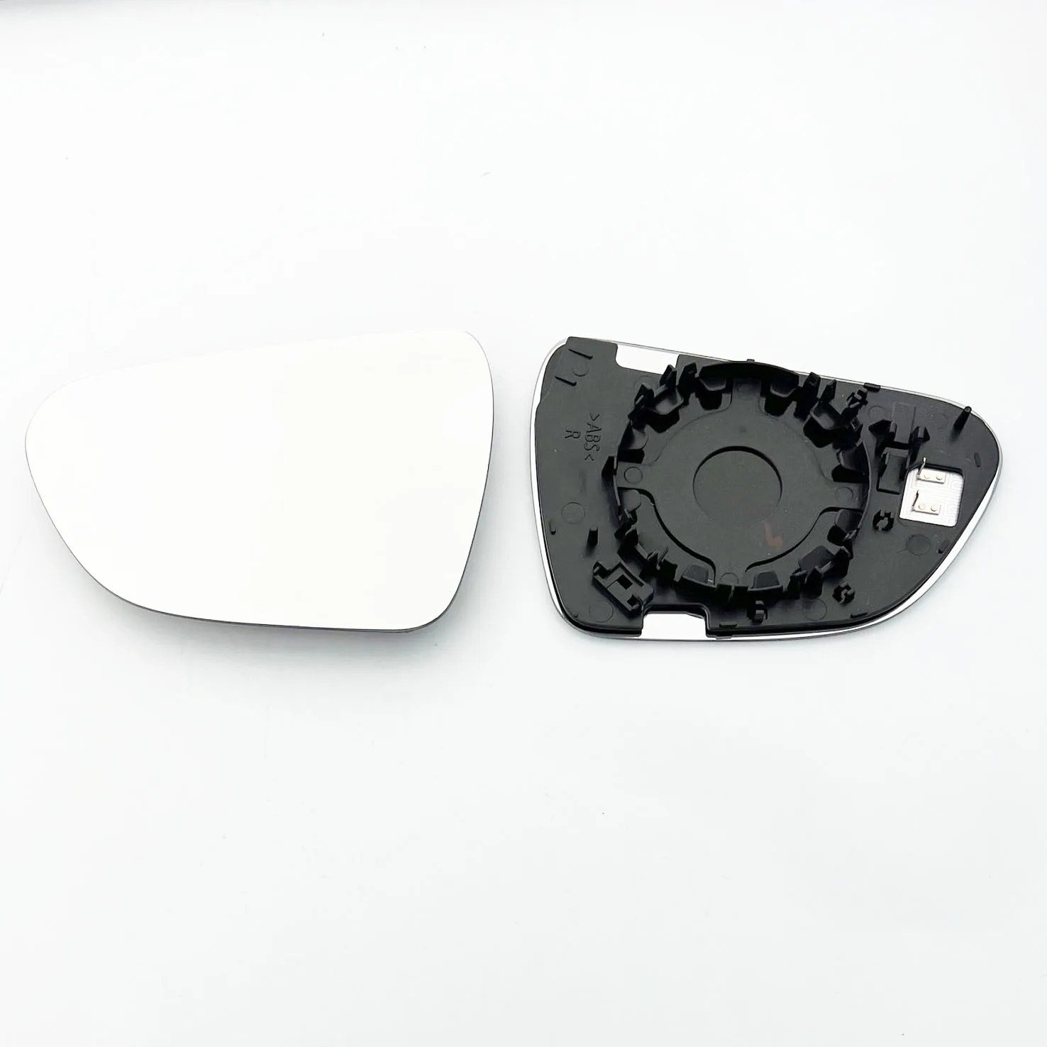Tesla Model 3 Clip-on Wing Mirror Glass 2017 onwards — Heated, Convex — Right Driver Side