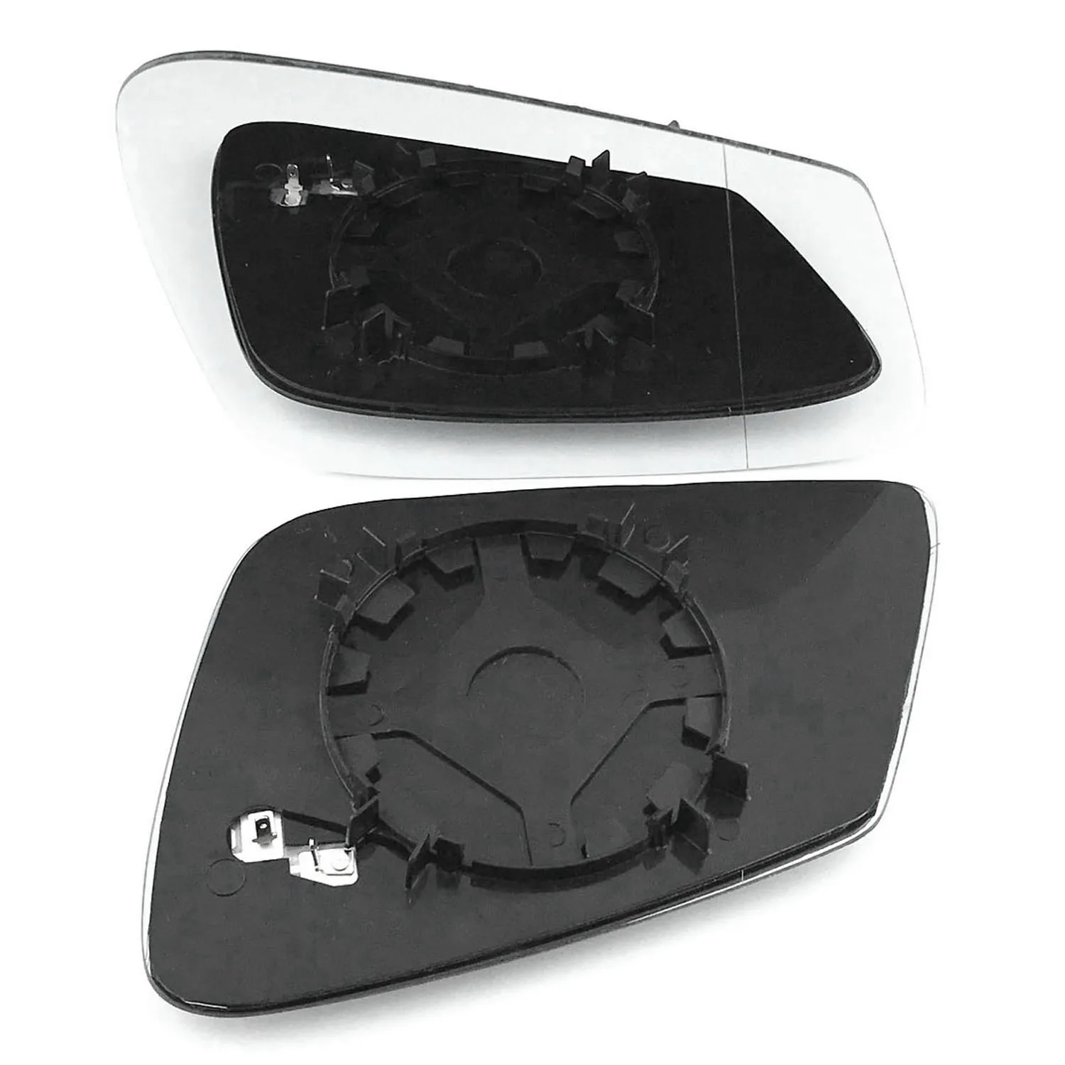 Clip on Wing Mirror Glass — Right Driver Side