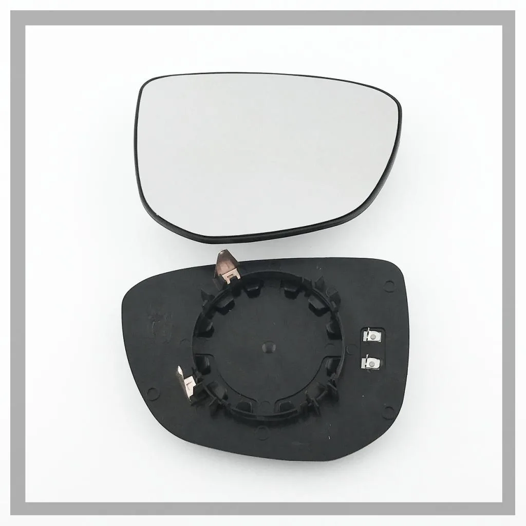Clip on Wing Mirror Glass — Right Driver Side