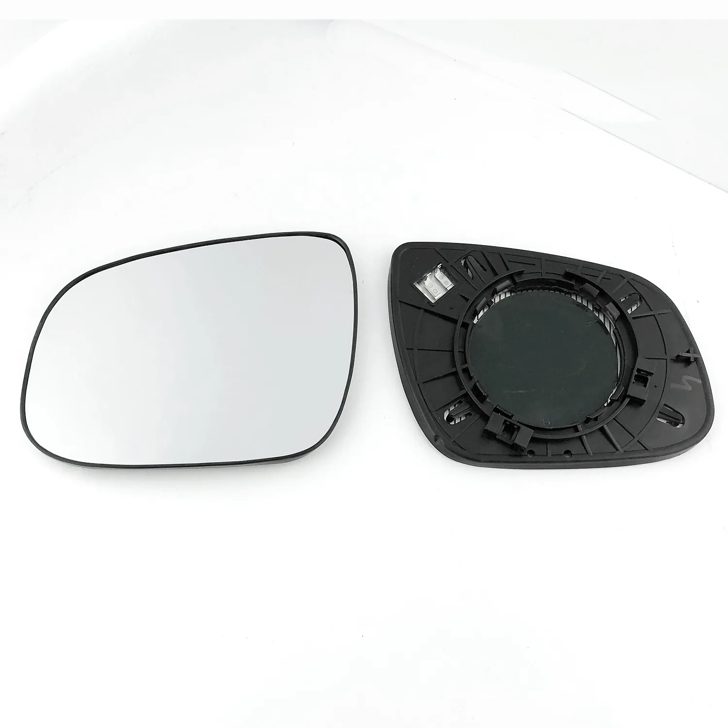 Kia Ceed Clip-on Wing Mirror Glass 2009-2011 — Heated, Convex — Left Passenger Side