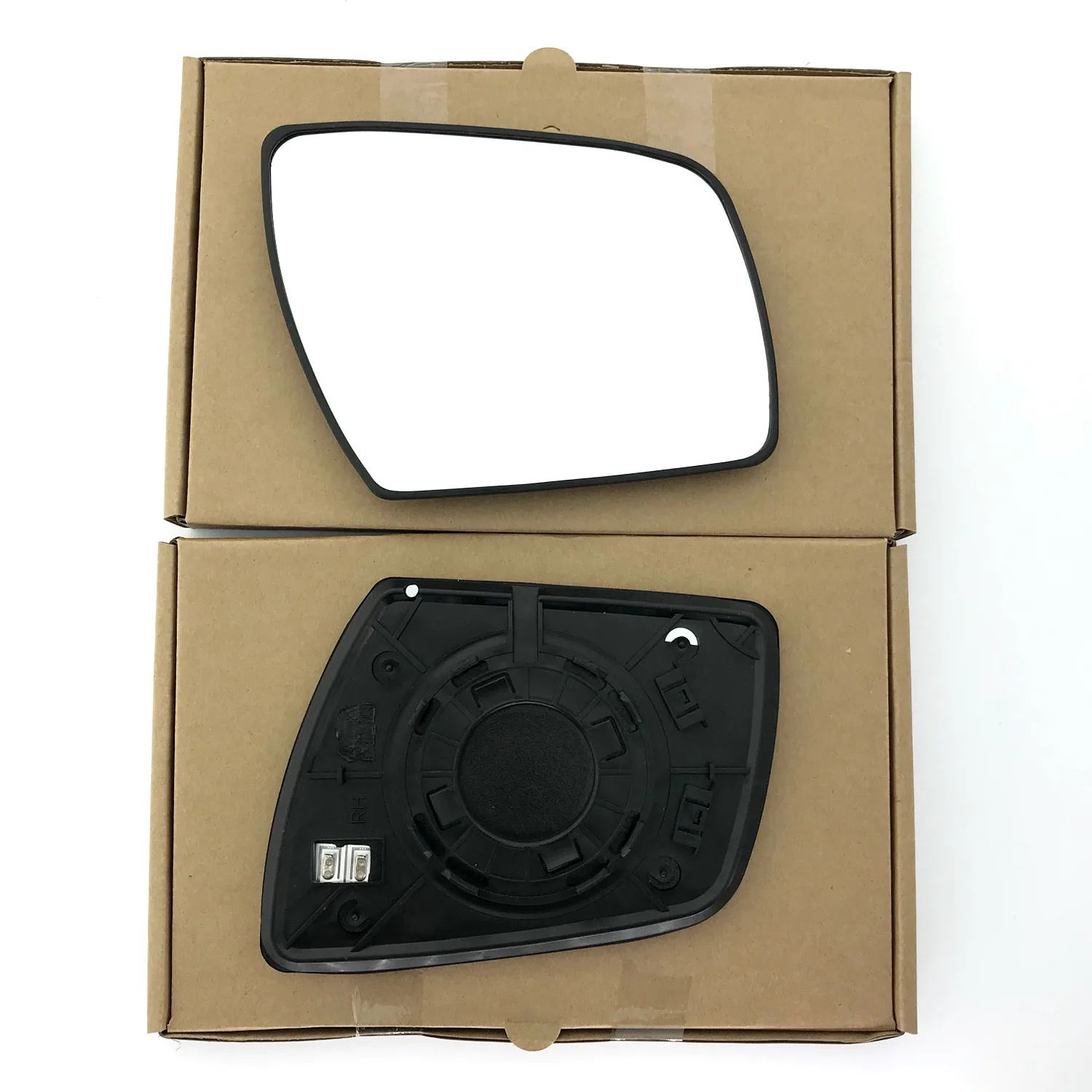 Clip on Wing Mirror Glass — Right Driver Side