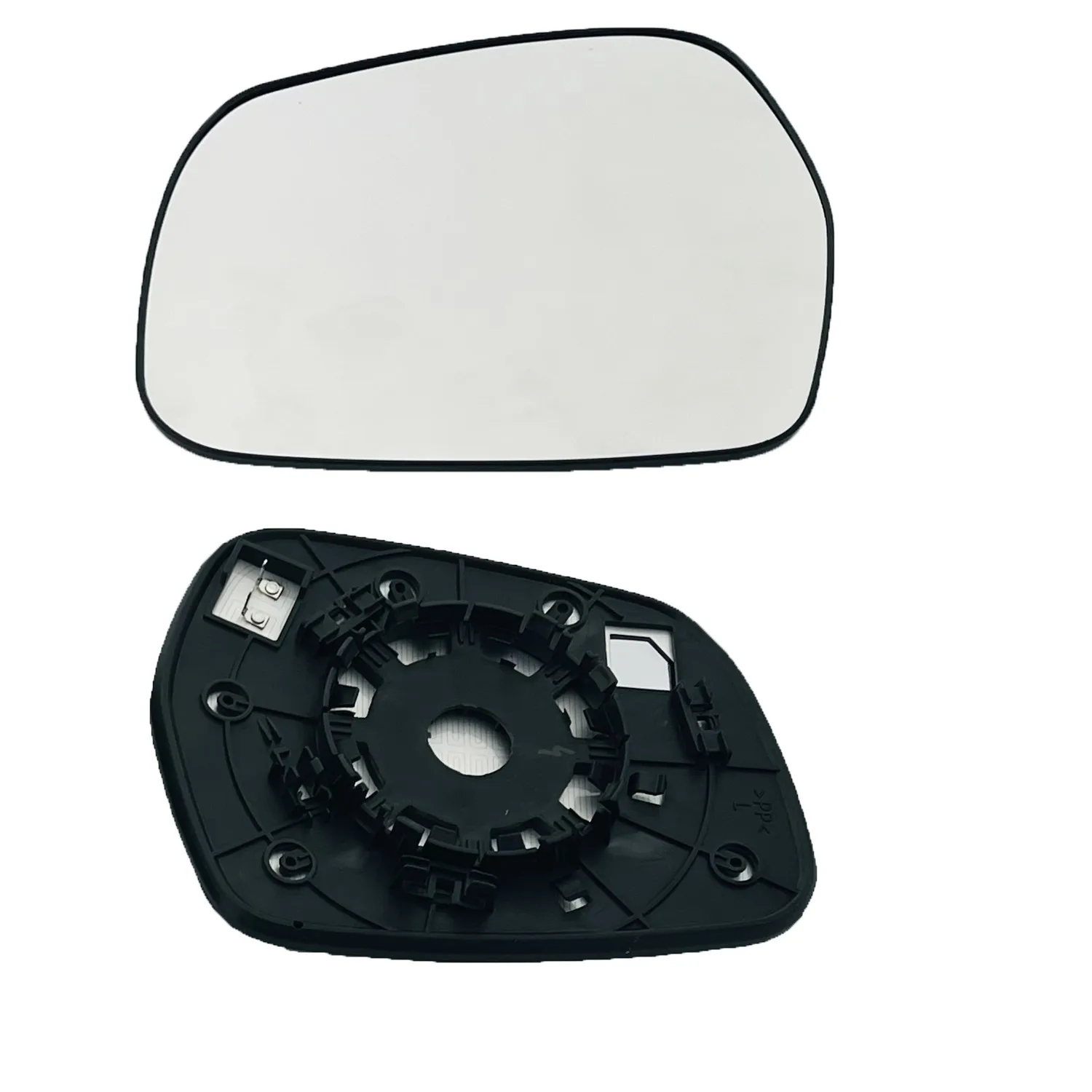 Kia Sorento Clip-on Wing Mirror Glass 2021 onwards — Heated, Convex — Left Passenger Side