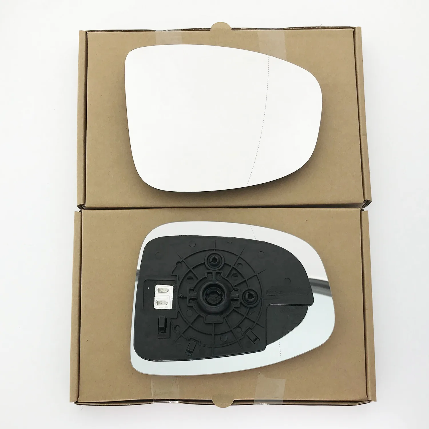 Mazda CX 3 Clip-on Wing Mirror Glass 2015-2020 — Heated, Wide Angle — Right Driver Side