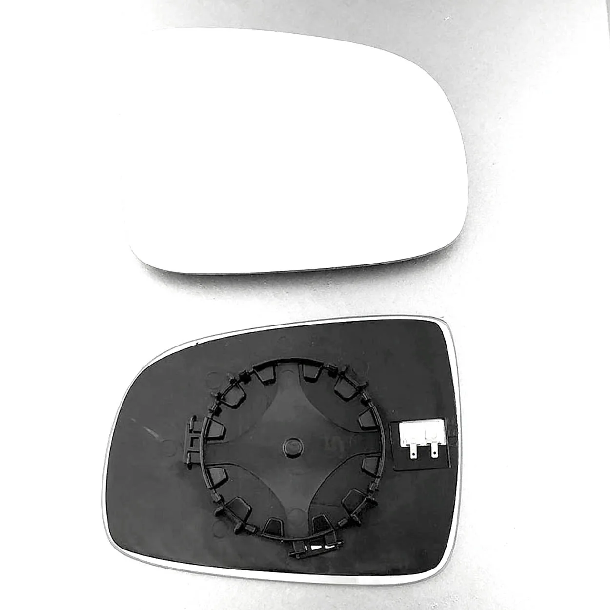 Nissan Note Clip-on Wing Mirror Glass 2006-2012 — Heated, Convex — Right Driver Side