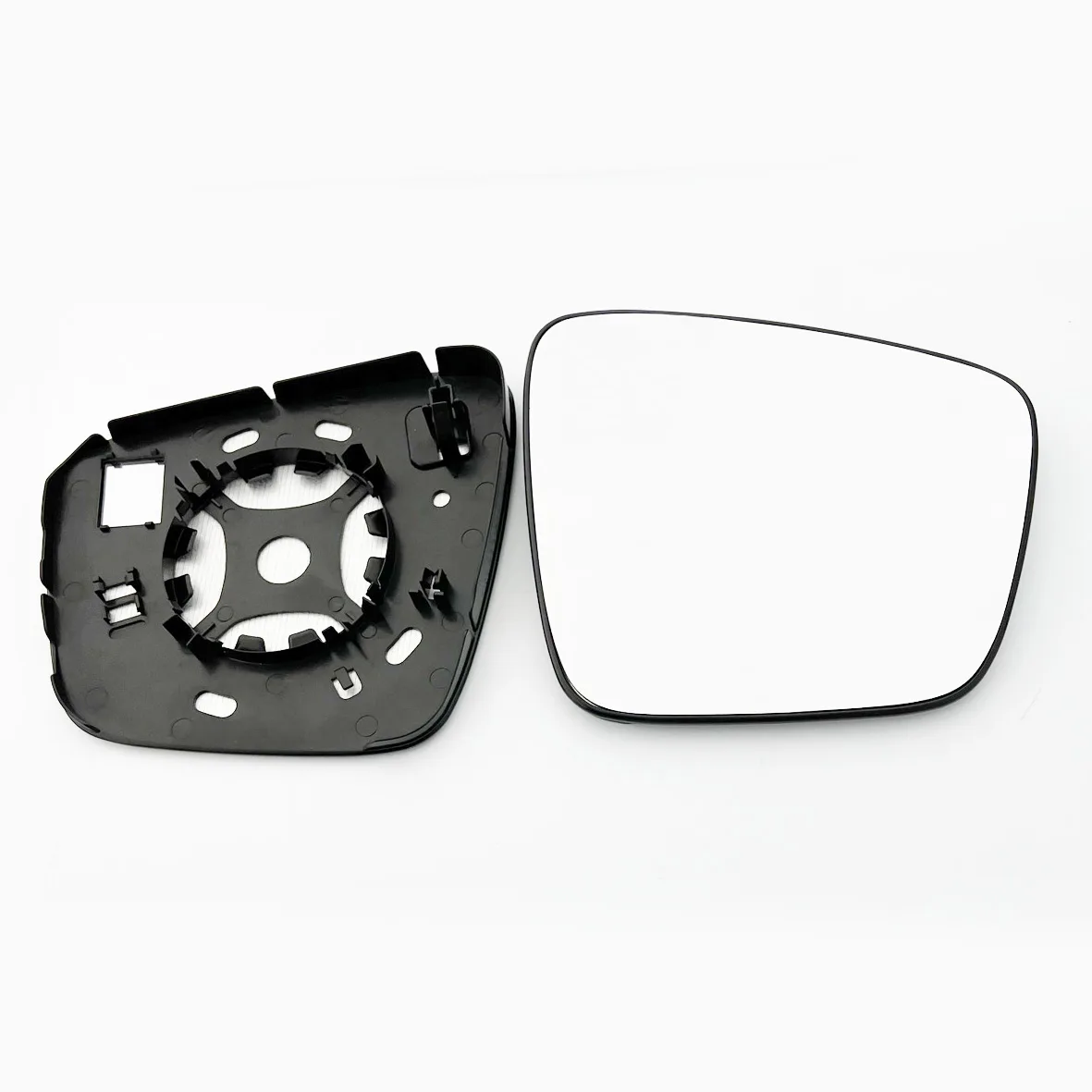 Clip on Wing Mirror Glass — Right Driver Side