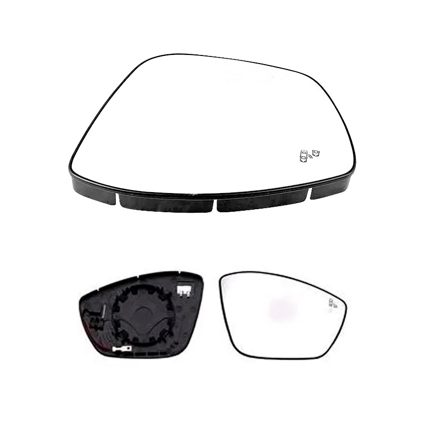 Peugeot 208 Clip-on Wing Mirror Glass 2012-2018 — Heated, Convex, Blind-Spot, Lane Assist — Right Driver Side
