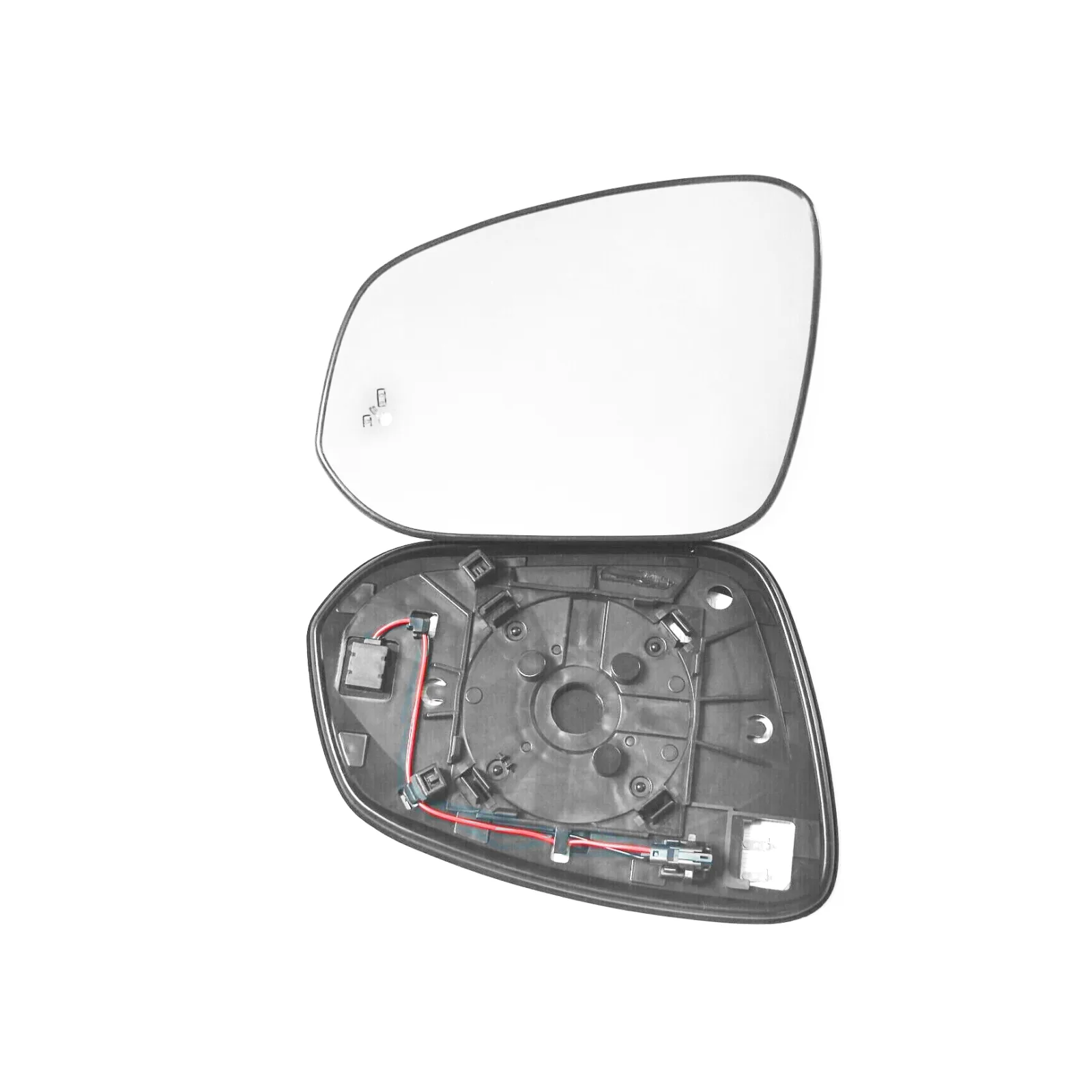 Toyota Rav 4 Clip-on Wing Mirror Glass 2013-2024 — Heated, Convex, Blind-Spot — Left Passenger Side