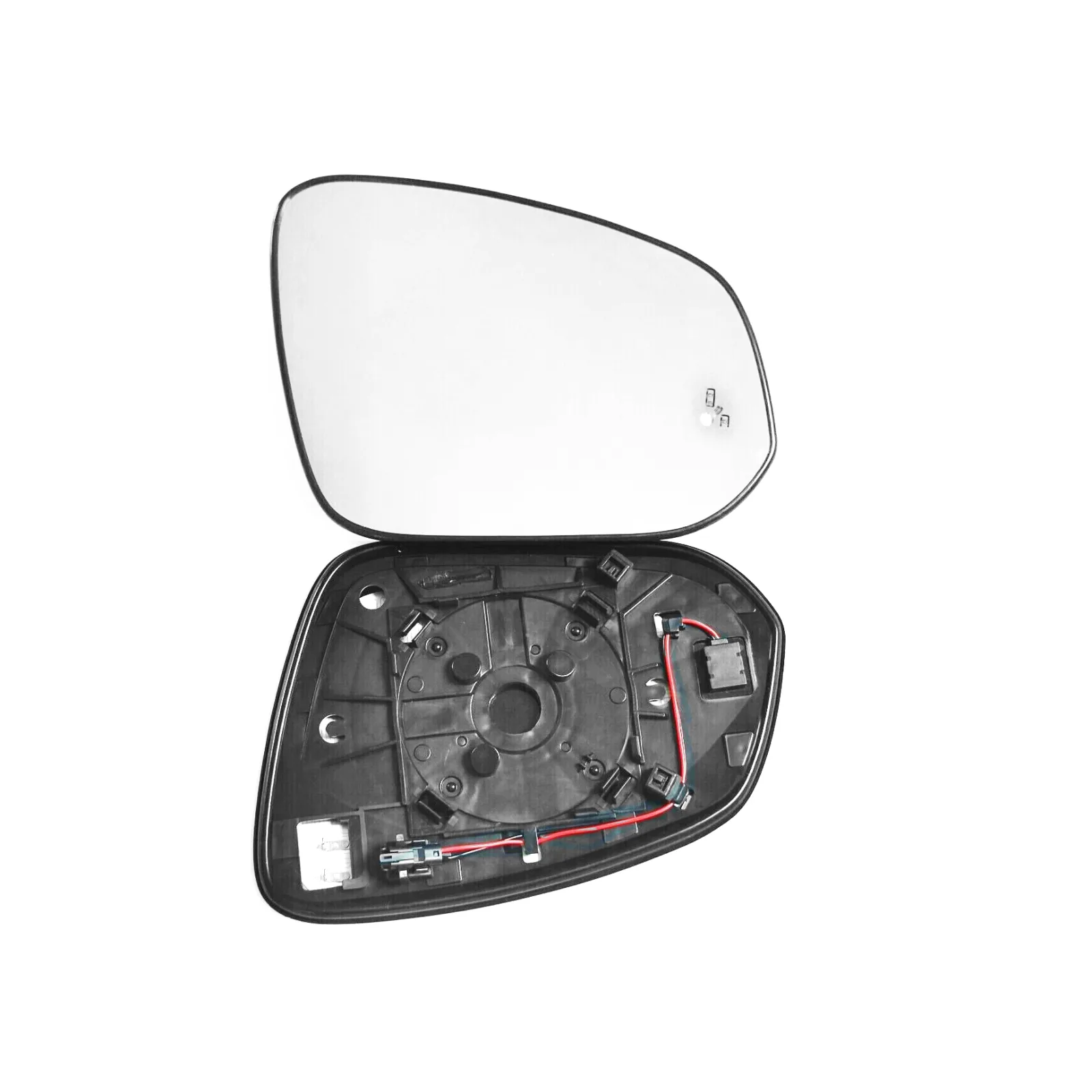 Clip on Wing Mirror Glass — Right Driver Side