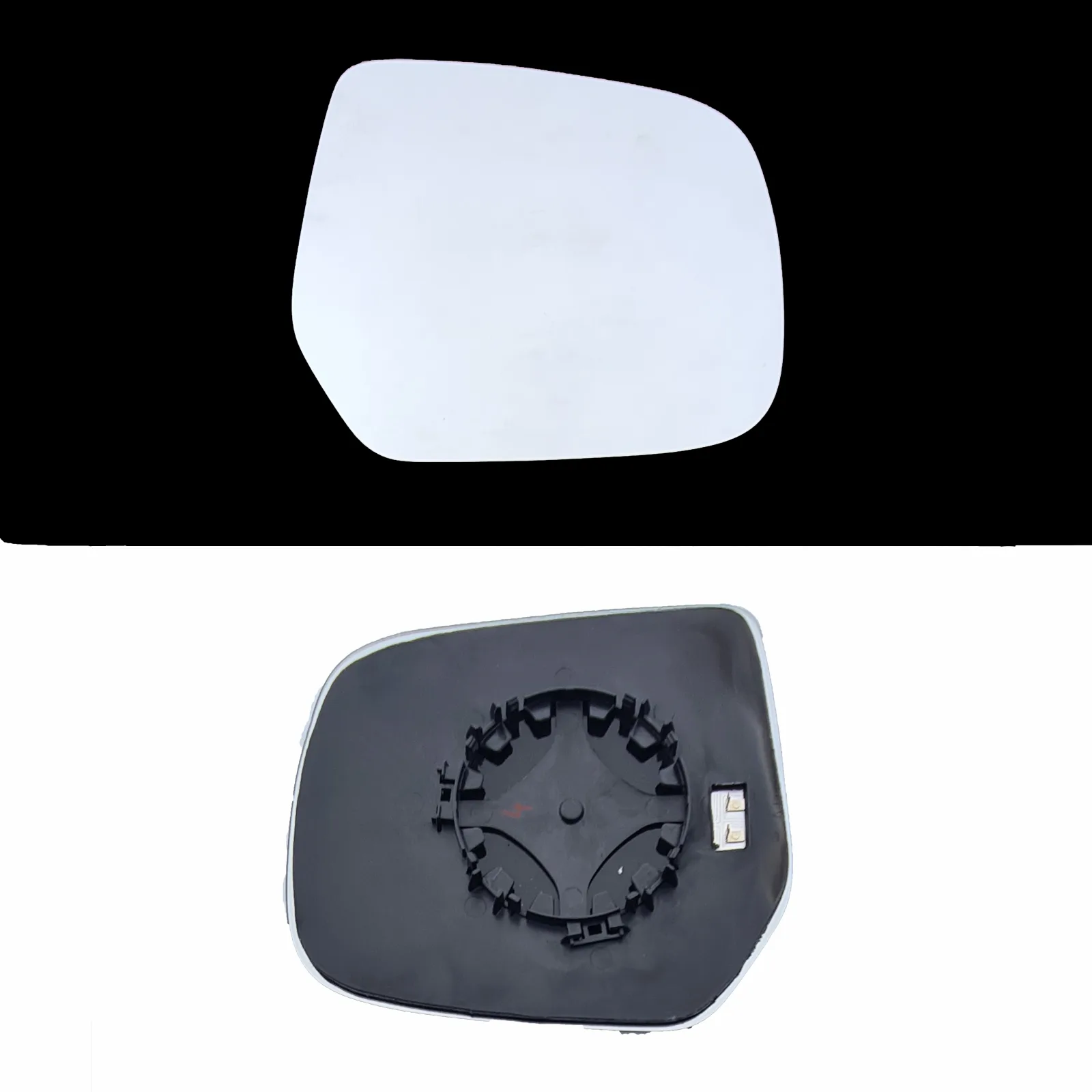 Ford Ranger Clip-on Wing Mirror Glass 2006-2011 — Heated, Convex — Right Driver Side