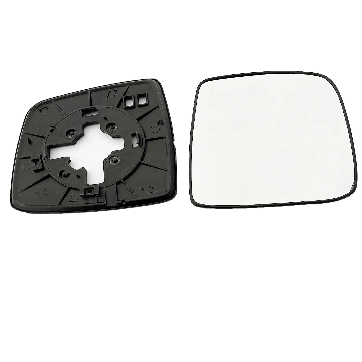 Hyundai i800 Clip-on Wing Mirror Glass 2008-2020 — Heated, Convex — Left Passenger Side