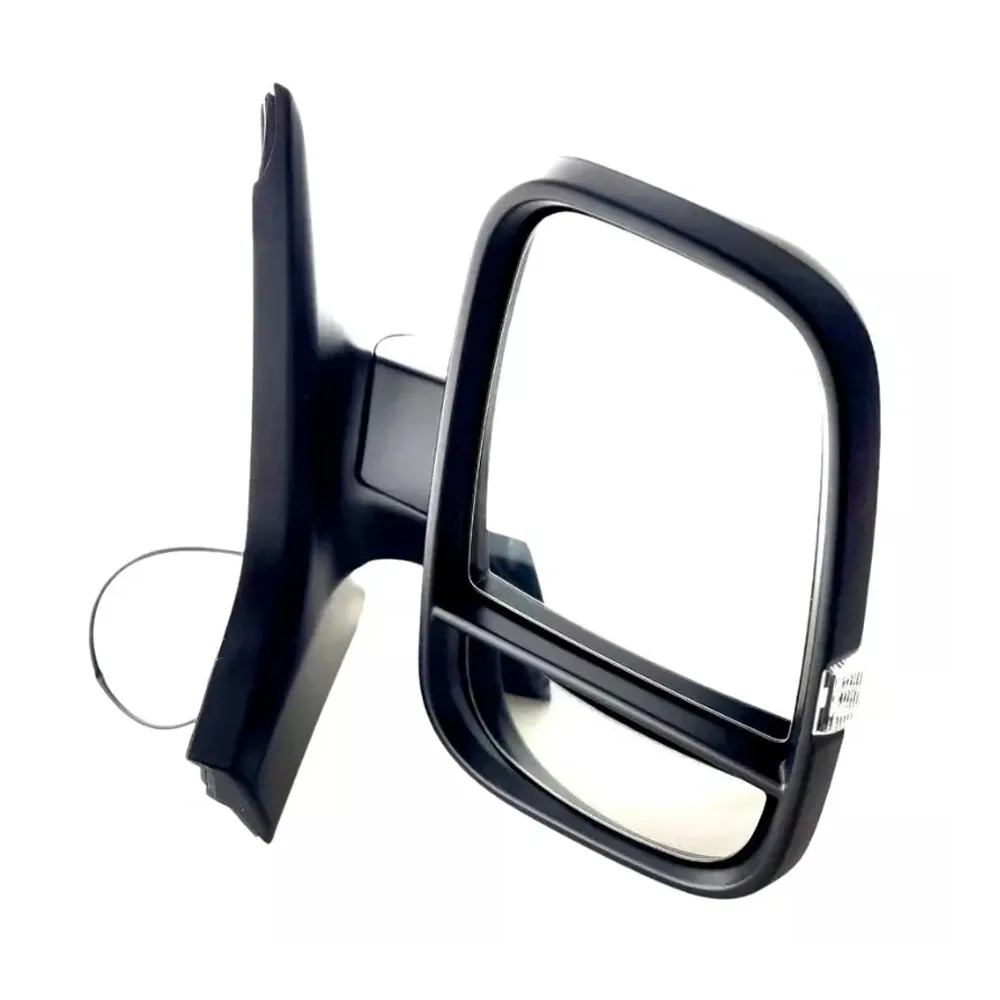Maxus Deliver 9 Complete Wing Mirror Unit 2020 onwards — Heated, Power Folding, Temp Sensor, Indicator, Puddle Light, Black Cover — Right Driver Side
