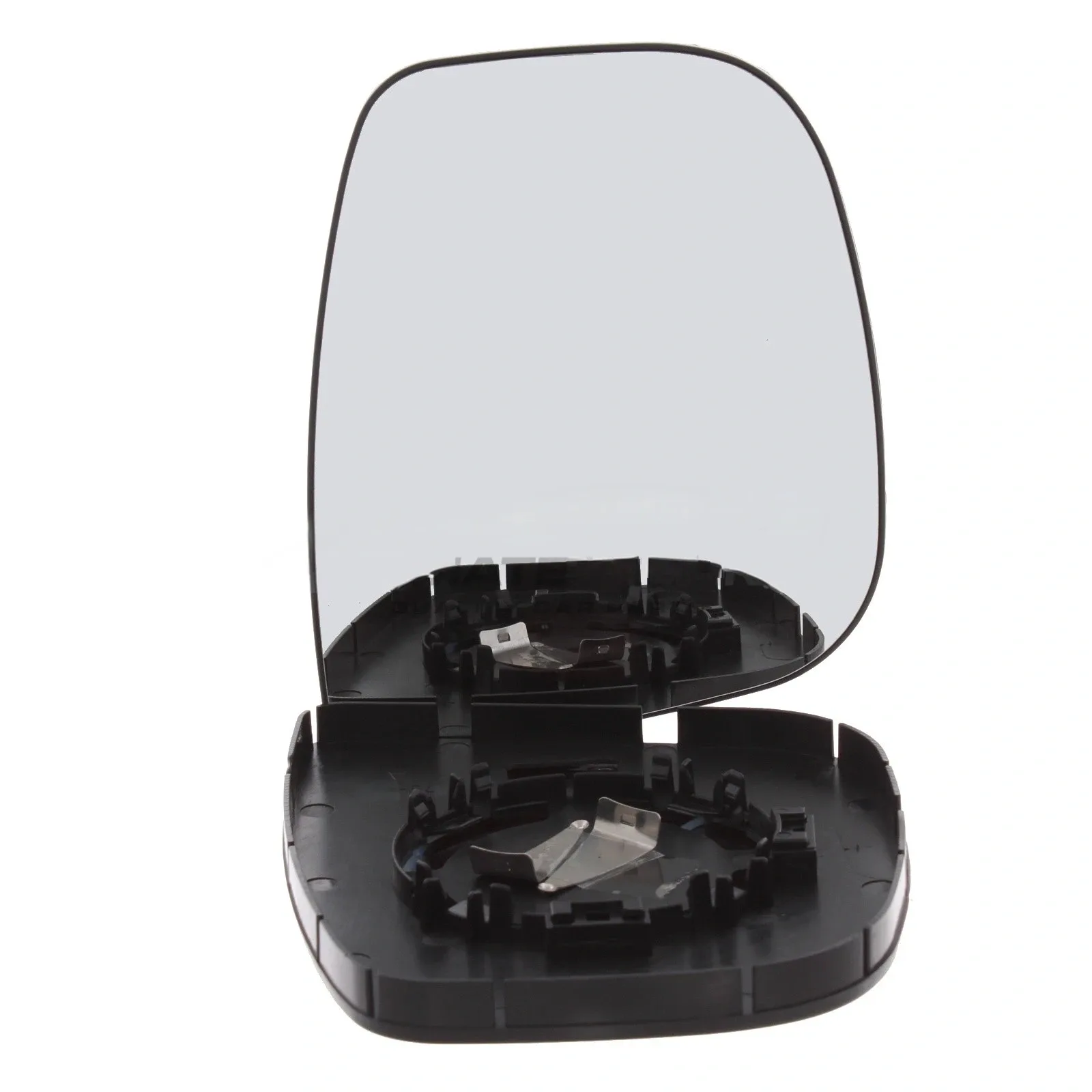 Citroen Dispatch Clip-on Wing Mirror Glass 2016-2025 — Non-heated, Convex, Chrome — Right Driver Side