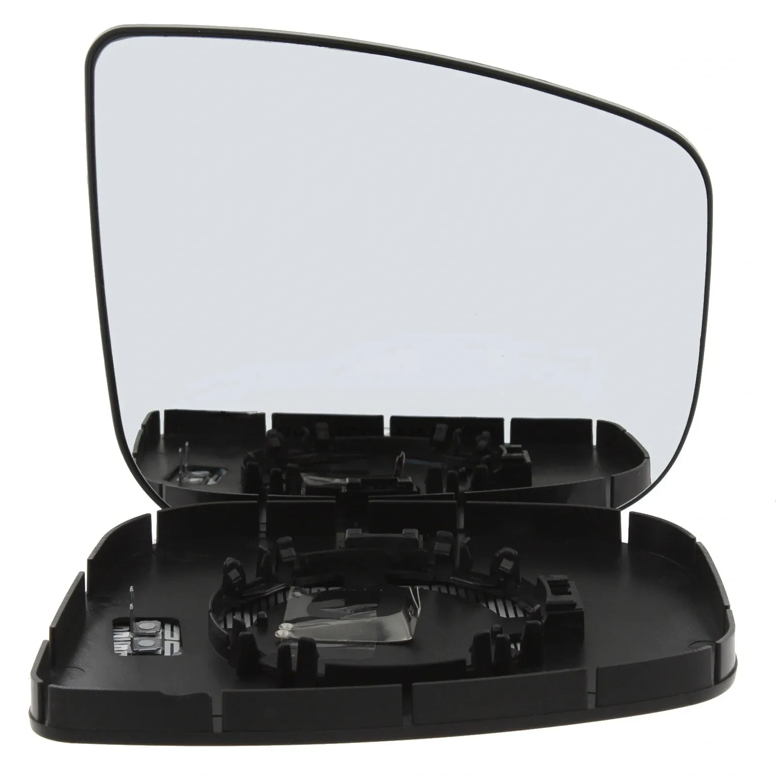 Citroen Dispatch Clip-on Wing Mirror Glass 2016-2025 — Heated, Convex, Chrome — Pair (Left Passenger + Right Driver)