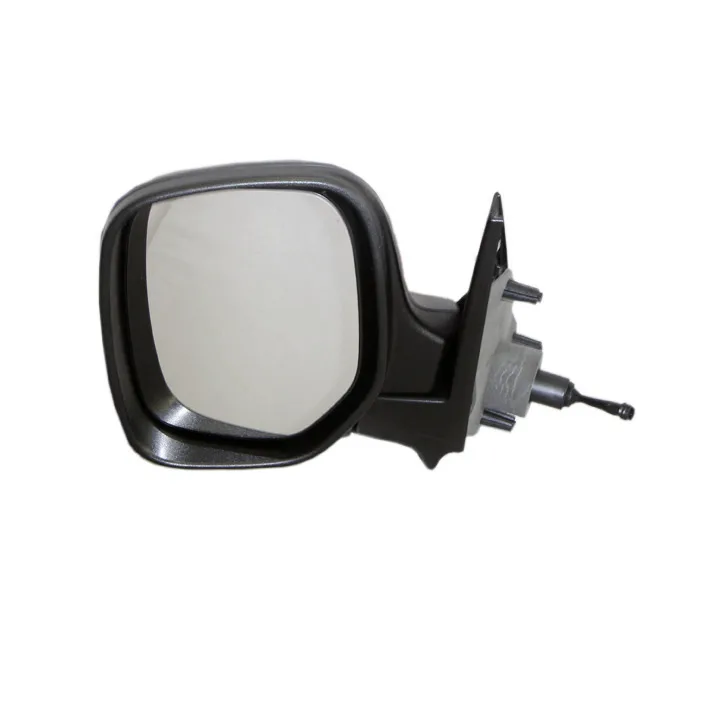 Peugeot Expert Complete Wing Mirror Unit 1995-2006 — Electric, Manual, Heated, Manual Folding, Temp Sensor, Indicator, Puddle Light, Convex, Black Cover — Left Passenger Side