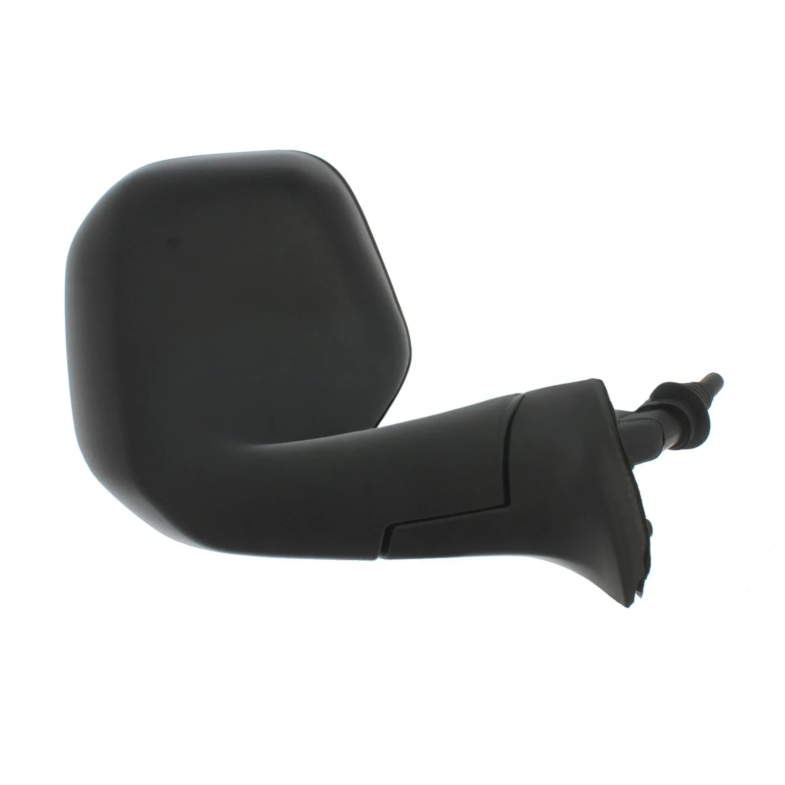 Citroen Berlingo Complete Wing Mirror Unit 2008-2012 — Manual, Non-heated, Manual Folding, Convex, Black Cover — Right Driver Side