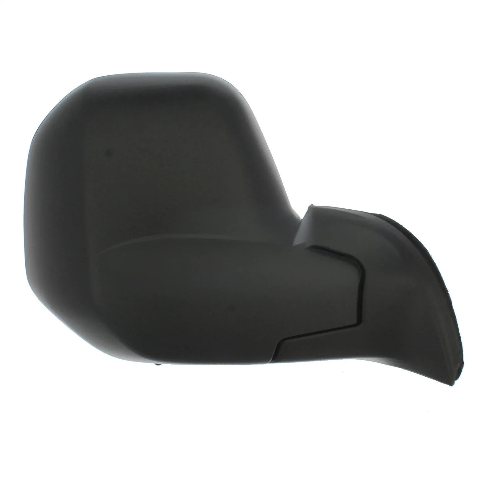 Citroen Berlingo Complete Wing Mirror Unit 2008-2012 — Electric, Heated, Manual Folding, Temp Sensor, Convex, Black Cover — Right Driver Side
