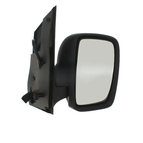 Citroen Dispatch Complete Wing Mirror Unit 2007-2015 — Electric, Heated, Power Folding, Temp Sensor, Indicator, Puddle Light, Primed Cover — Right Driver Side