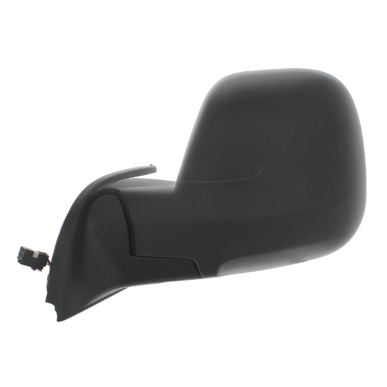 Citroen Berlingo Complete Wing Mirror Unit 2019 onwards — Electric, Heated, Manual Folding, Temp Sensor, Indicator, Puddle Light, Convex, Black Cover — Left Passenger Side