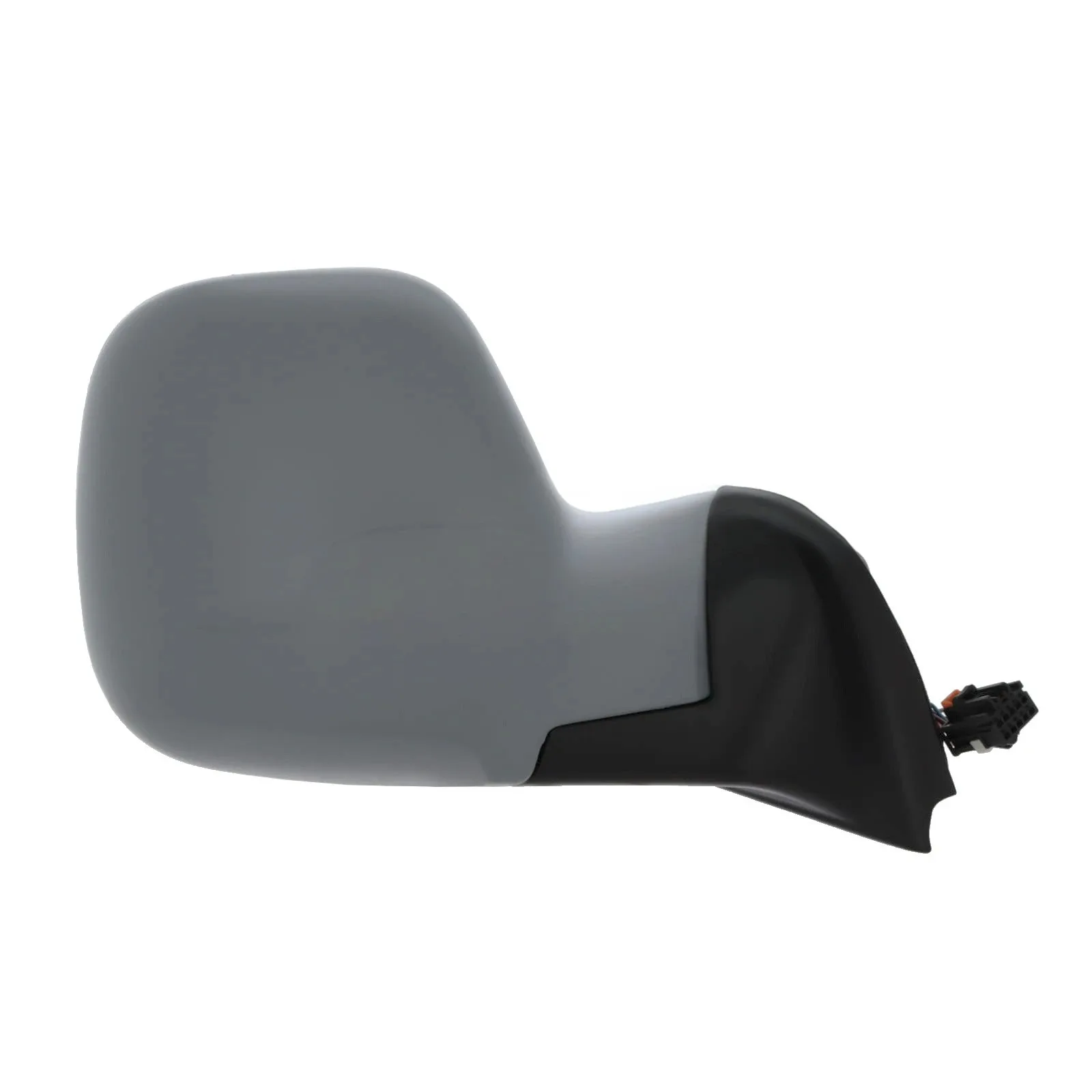 Citroen Berlingo Complete Wing Mirror Unit 2019 onwards — Electric, Heated, Power Folding, Temp Sensor, Indicator, Puddle Light, Convex, Primed Cover — Right Driver Side