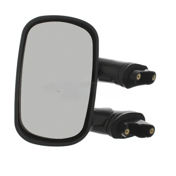Fiat Doblo Complete Wing Mirror Unit 2000-2008 — Manual, Non-heated, Power Folding, Indicator, Puddle Light, Black Cover — Left Passenger Side