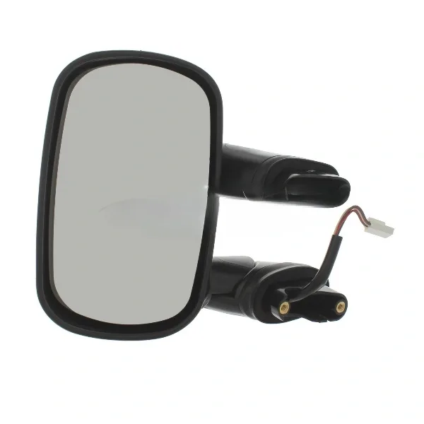 Fiat Doblo Complete Wing Mirror Unit 2000-2008 — Electric, Heated, Manual Folding, Indicator, Puddle Light, Primed Cover — Left Passenger Side
