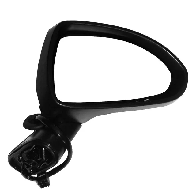 Vauxhall Corsa Complete Wing Mirror Unit 2007-2015 — Electric, Heated, Manual Folding, Wide Angle, Textured Primed Cover — Right Driver Side