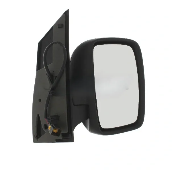 Citroen Dispatch Complete Wing Mirror Unit 2007-2015 — Electric, Heated, Manual Folding, Temp Sensor, Indicator, Puddle Light, Black Cover — Right Driver Side