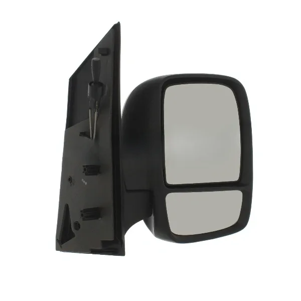 Citroen Dispatch Complete Wing Mirror Unit 2007-2015 — Manual, Non-heated, Power Folding, Indicator, Puddle Light, Twin Glass, Black Cover — Right Driver Side