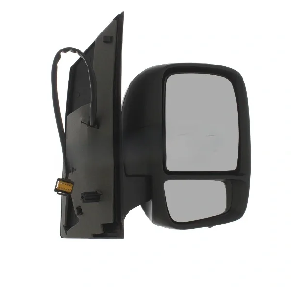 Citroen Dispatch Complete Wing Mirror Unit 2007-2015 — Electric, Heated, Manual Folding, Temp Sensor, Indicator, Puddle Light, Twin Glass, Primed Cover — Right Driver Side