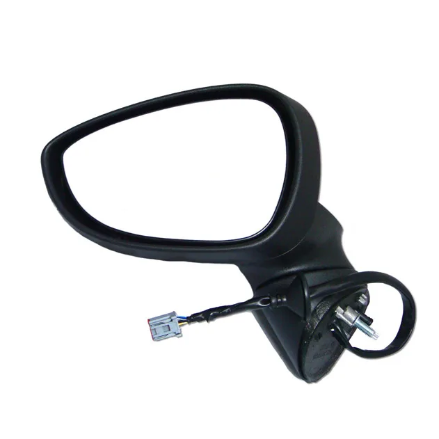 Ford Fiesta Complete Wing Mirror Unit 2008-2012 — Electric, Heated, Manual Folding, Indicator, Wide Angle, Primed Cover — Left Passenger Side