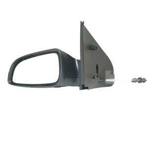 Vauxhall Astra Complete Wing Mirror Unit 2004-2008 — Manual, Non-heated, Manual Folding, Convex, Black Cover — Left Passenger Side
