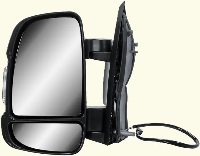 Fiat Ducato Complete Wing Mirror Unit 2006-2024 — Electric, Heated, Indicator — Left Passenger Side