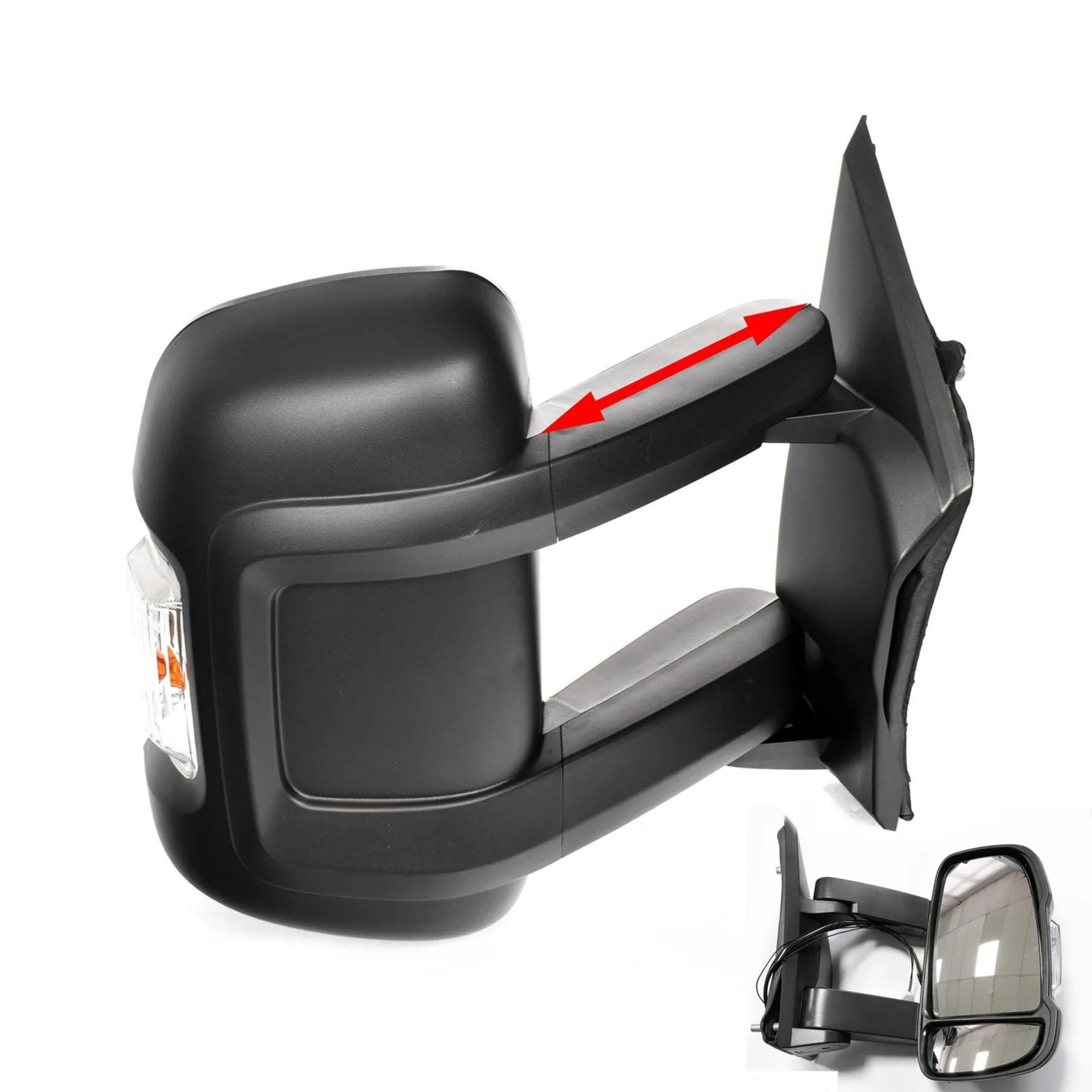 Complete Mirror Units — Right Driver Side