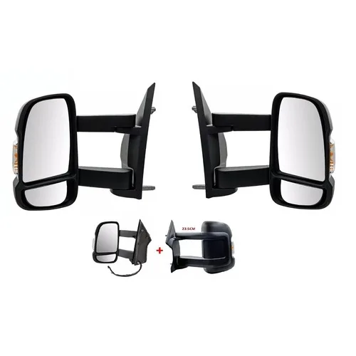 Complete Mirror Units — Pair (Left Passenger + Right Driver)