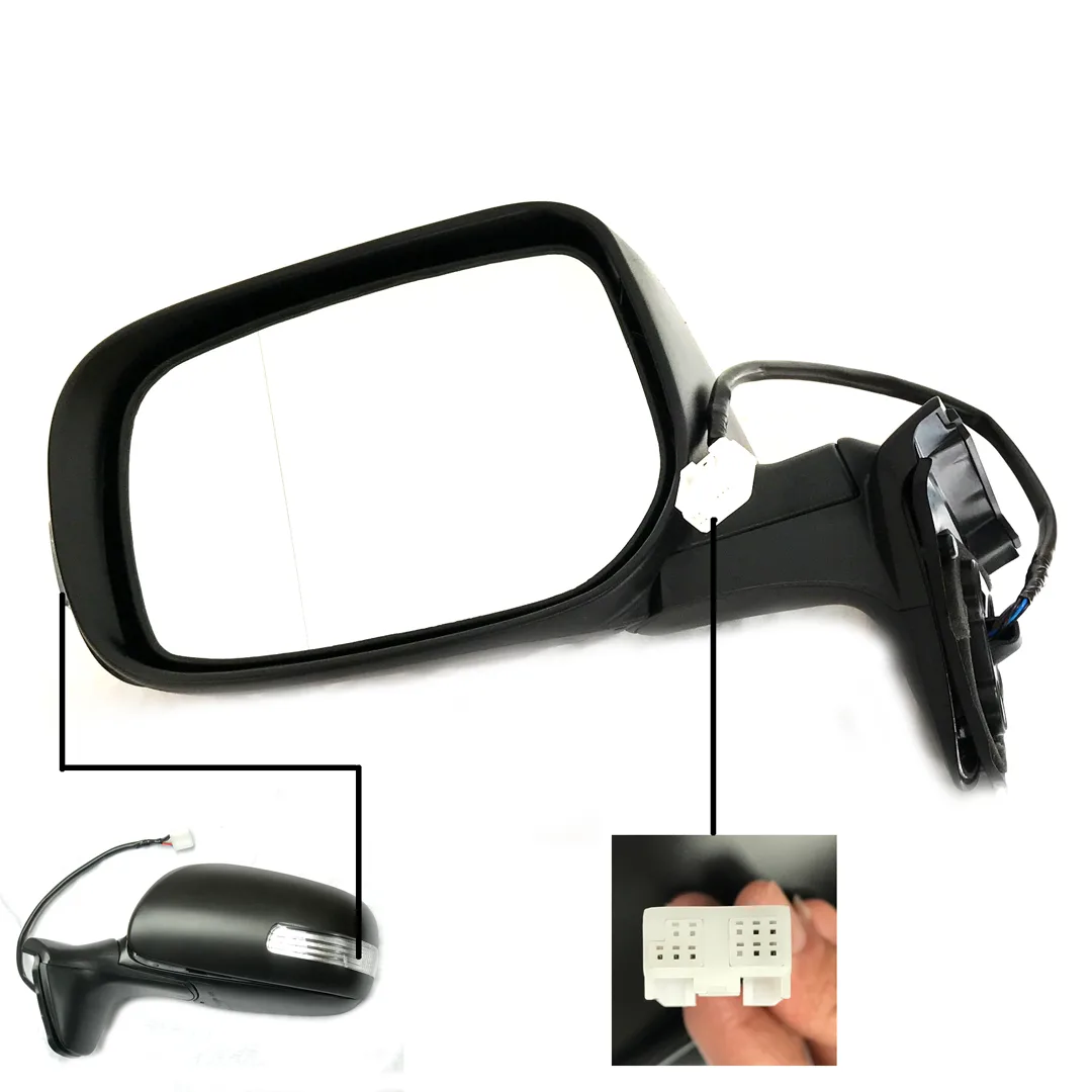 Toyota Auris Complete Wing Mirror Unit 2007-2012 — Electric, Heated, Indicator — Left Passenger Side