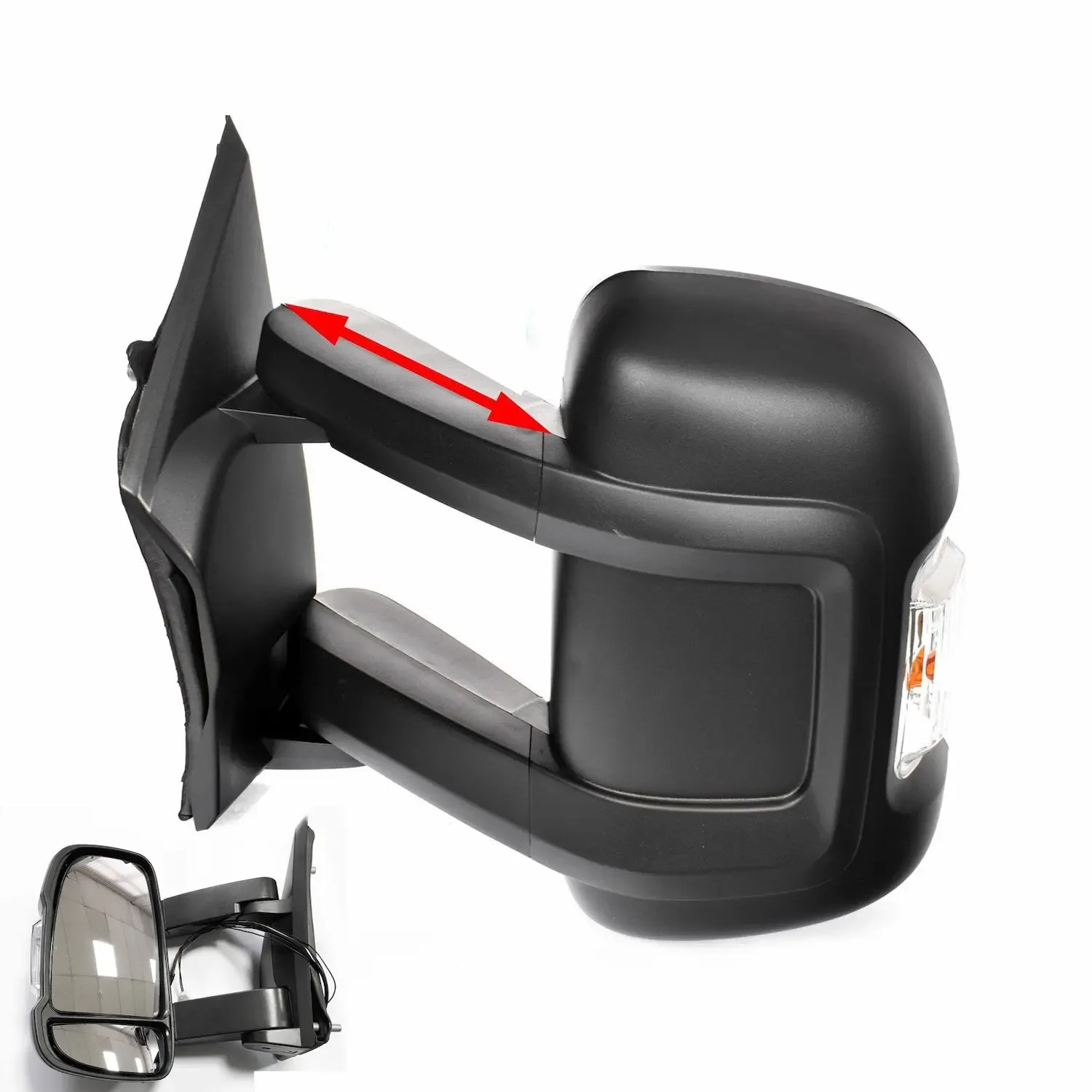 Complete Mirror Units — Left Passenger Side