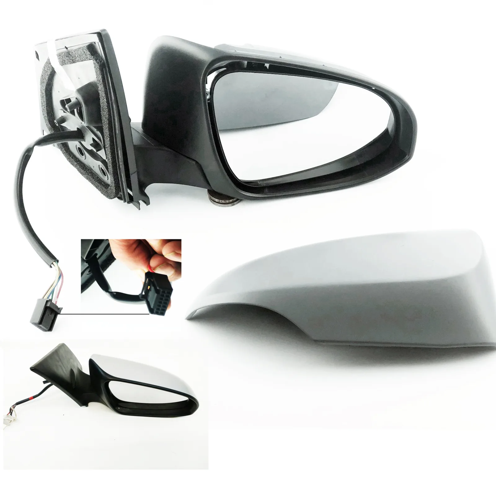 Toyota Auris Complete Wing Mirror Unit 2012-2024 — Electric, Heated, Indicator — Right Driver Side