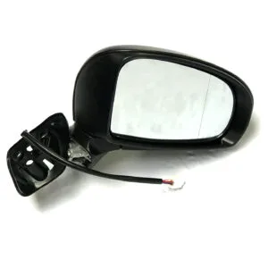 Vauxhall Astra Complete Wing Mirror Unit 2004-2008 — Electric, Heated, Manual Folding, Wide Angle, Black Cover — Right Driver Side